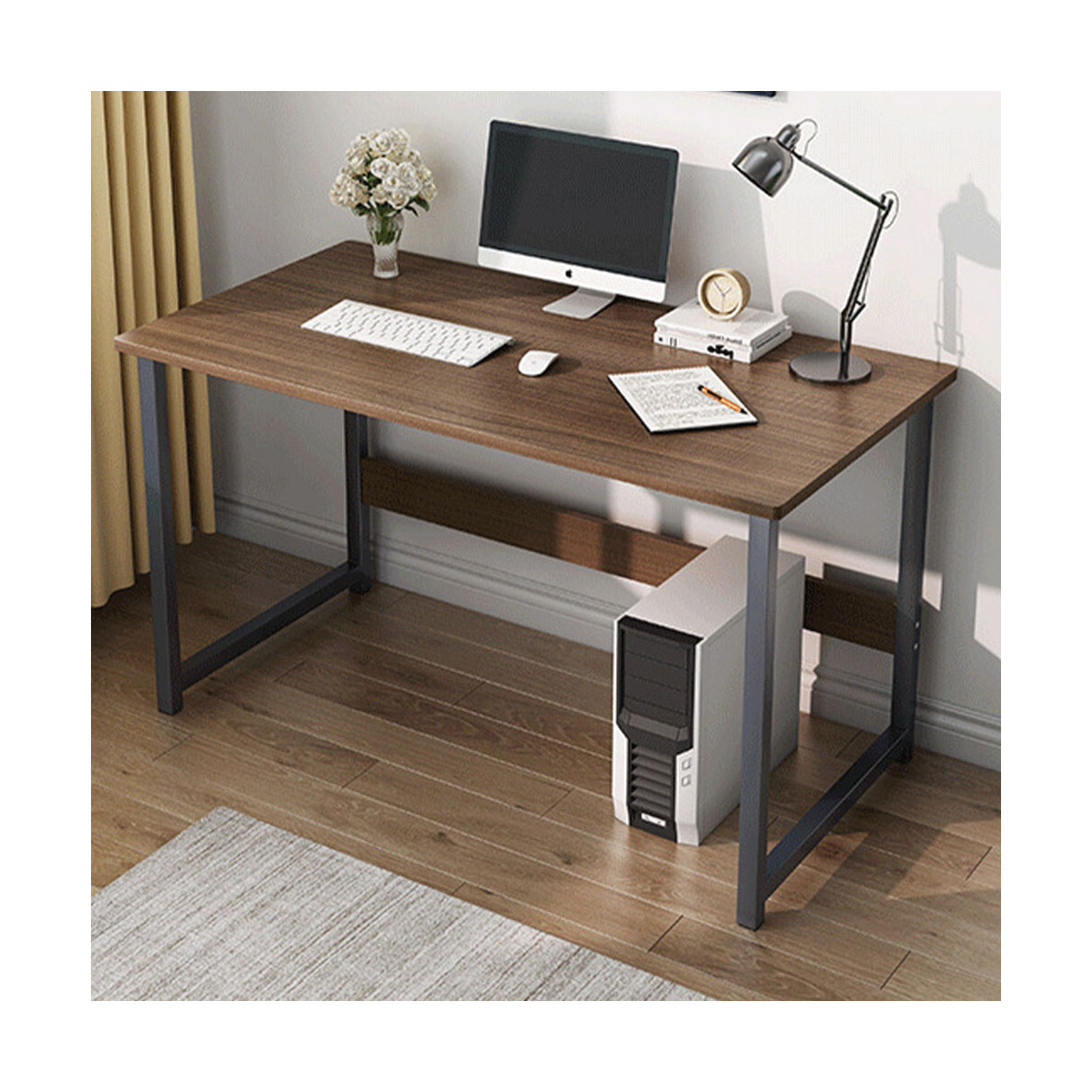 Computer Desk Laptop Pc Study Table Home Office Desk Furniture Workstation Table