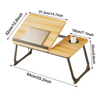 Folding Laptop Table Stand Bed Tray Sofa Lap Portable Computer Desk Breakfastï¼