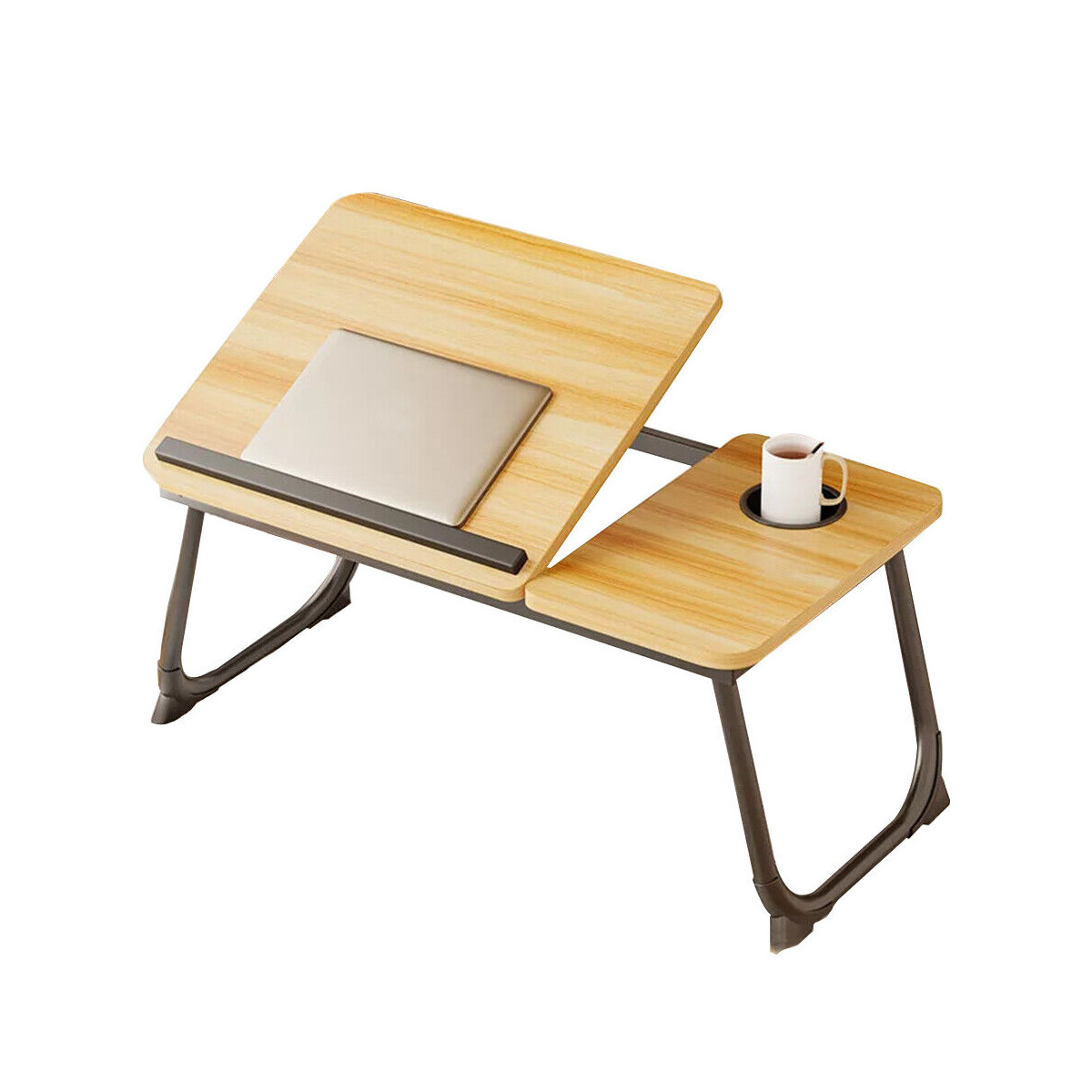 Folding Laptop Table Stand Bed Tray Sofa Lap Portable Computer Desk Breakfastï¼