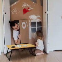 Folding Laptop Table Stand Bed Tray Sofa Lap Portable Computer Desk Breakfastï¼