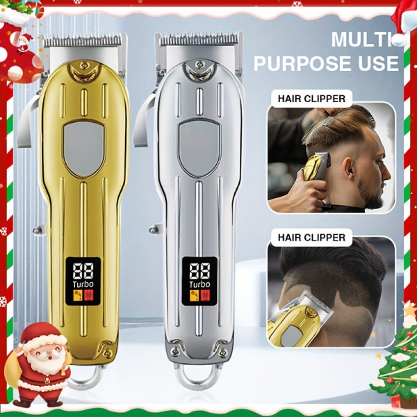 XUMTOM Professional Cordless Electric Barber Shears & Trimmer Suitable for Men's Haircut, Beard Trimming with USB, Cordless