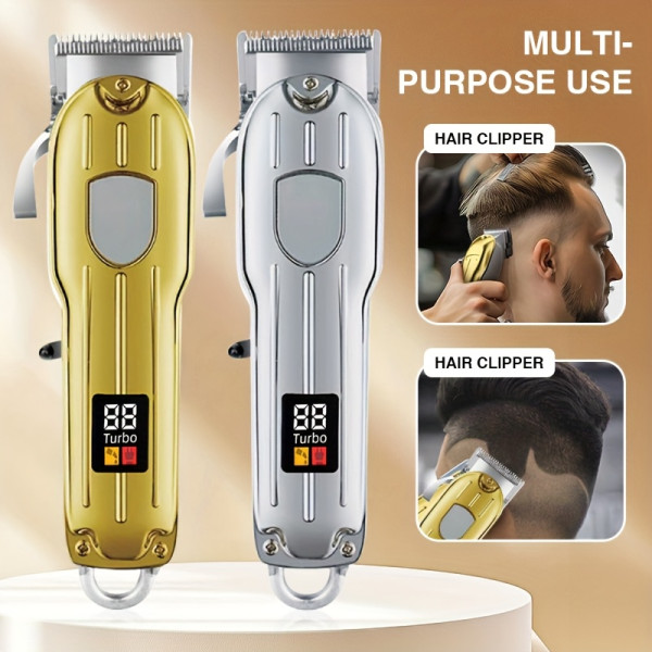 XUMTOM Professional Cordless Electric Barber Shears & Trimmer Suitable for Men's Haircut, Beard Trimming with USB, Cordless