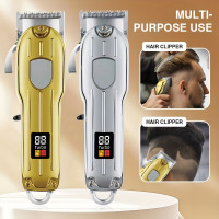 XUMTOM Professional Cordless Electric Barber Shears & Trimmer Suitable for Men's Haircut, Beard Trimming with USB, Cordless