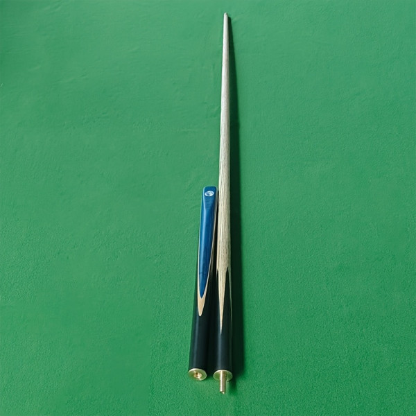 A Cue Stick for Billiards, Featuring a Detachable Small Head, Designed for Snooker And Black Eight-Ball, Made of Chinese White