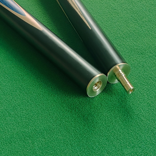 A Cue Stick for Billiards, Featuring a Detachable Small Head, Designed for Snooker And Black Eight-Ball, Made of Chinese White