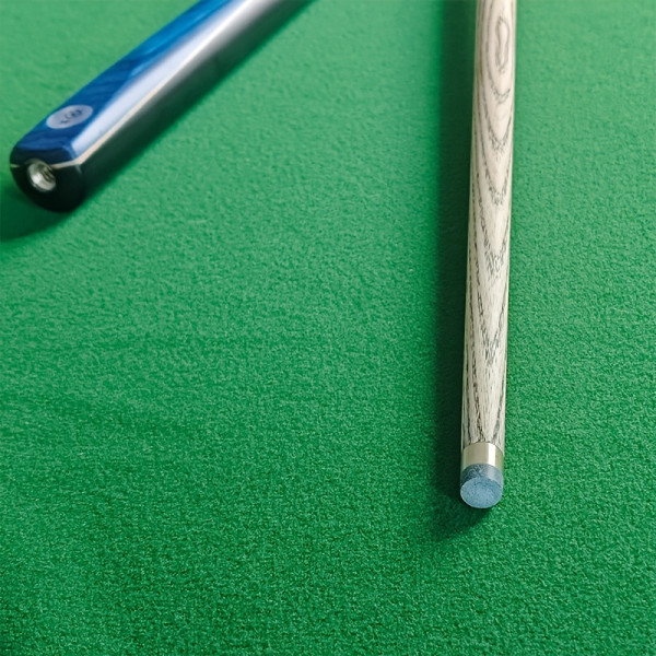 A Cue Stick for Billiards, Featuring a Detachable Small Head, Designed for Snooker And Black Eight-Ball, Made of Chinese White