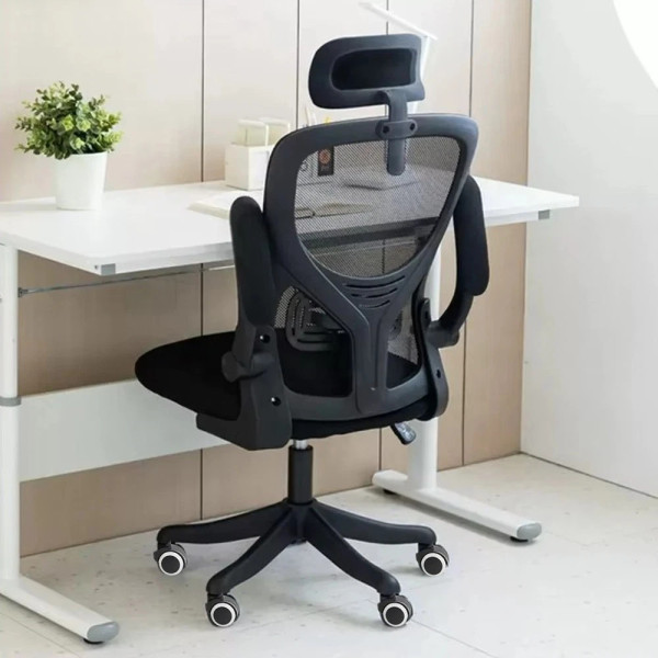 Mesh Office Chair Ergonomic 360Â° Swivel Lift Computer Desk Adjustable Height UK