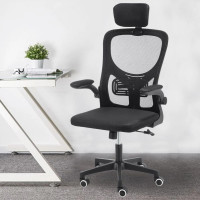 Mesh Office Chair Ergonomic 360Â° Swivel Lift Computer Desk Adjustable Height UK