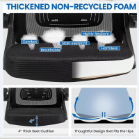 Mesh Office Chair Ergonomic 360Â° Swivel Lift Computer Desk Adjustable Height UK