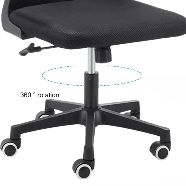 Mesh Office Chair Ergonomic 360Â° Swivel Lift Computer Desk Adjustable Height UK