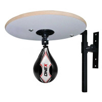 Speed Ball Platform Adjustable with Speed Bag & Mitts for Boxing Reflex Training