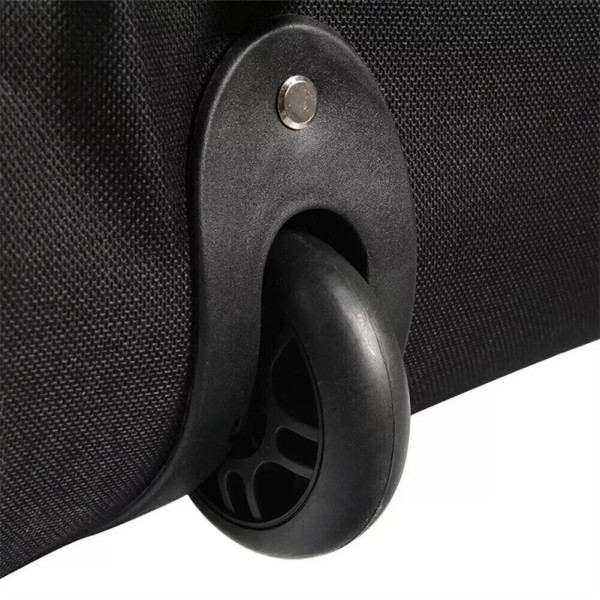 Heavy Duty Padded Golf Travel Bags Storage Cover Case with Wheels Holiday Black