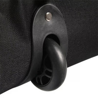 Heavy Duty Padded Golf Travel Bags Storage Cover Case with Wheels Holiday Black