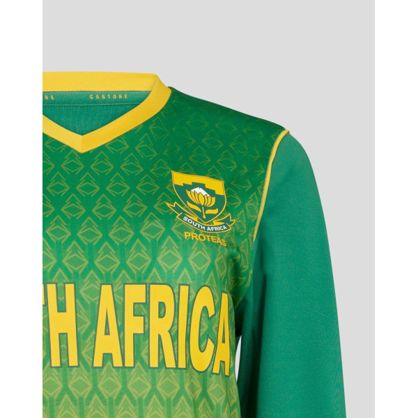 Castore Womens Cricket South Africa Elite Pullover / BNWT / Green / RRP Â£60