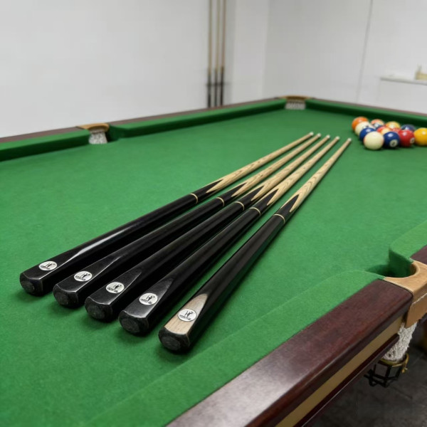Billiards Cue Small Head Split Dual-Section 3/4, Detachable Snooker Stick with Vacuum Head Interface, Seamless Connection,