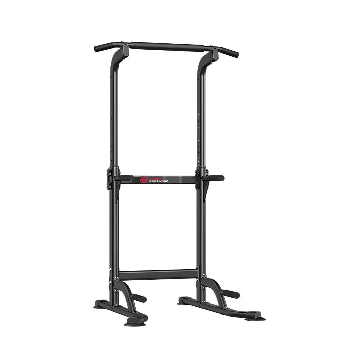 Freestanding Pull Up Bar Dip Station Adjustable Power Tower Home Gym Rack