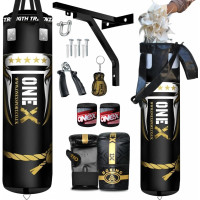 Heavy Duty Punch Bag 5ft / 4ft / 3ft Unfilled Hanging Boxing Bags Punching Set