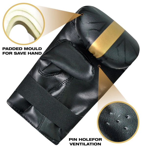 Heavy Duty Punch Bag 5ft / 4ft / 3ft Unfilled Hanging Boxing Bags Punching Set