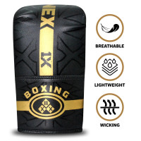 Heavy Duty Punch Bag 5ft / 4ft / 3ft Unfilled Hanging Boxing Bags Punching Set