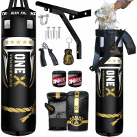 Heavy Duty Punch Bag 5ft / 4ft / 3ft Unfilled Hanging Boxing Bags Punching Set
