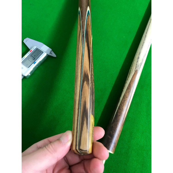 Stunning 3/4 Handmade 57 Inch Snooker Cue Ash Shaft / Rosewood Butt - 9.5mm tip