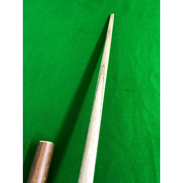 Stunning 3/4 Handmade 57 Inch Snooker Cue Ash Shaft / Rosewood Butt - 9.5mm tip