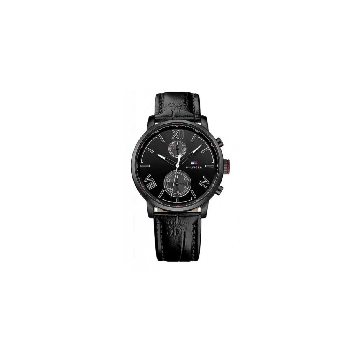 TOMMY HILFIGER ALDEN MENS WATCH 1791310 BLACK - WARRANTY - RRP 179.00