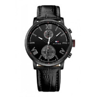 TOMMY HILFIGER ALDEN MENS WATCH 1791310 BLACK - WARRANTY - RRP 179.00