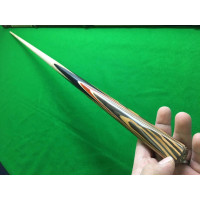 1 Piece Handmade Ash Shaft Ebony Snooker Cue Set With Deluxe Case and extensions