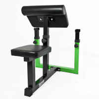 Preacher Bicep CURL BENCH Home Gym Curling Support Adjustable Barbell Rest Rack