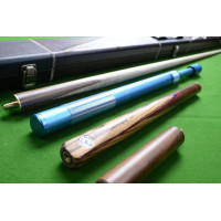 57 Inch Handmade Rosewood 3/4 Ash Snooker / Pool Cue Set with Case + Extensions