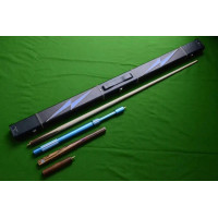 57 Inch Handmade Rosewood 3/4 Ash Snooker / Pool Cue Set with Case + Extensions