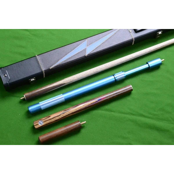 57 Inch Handmade Rosewood 3/4 Ash Snooker / Pool Cue Set with Case + Extensions
