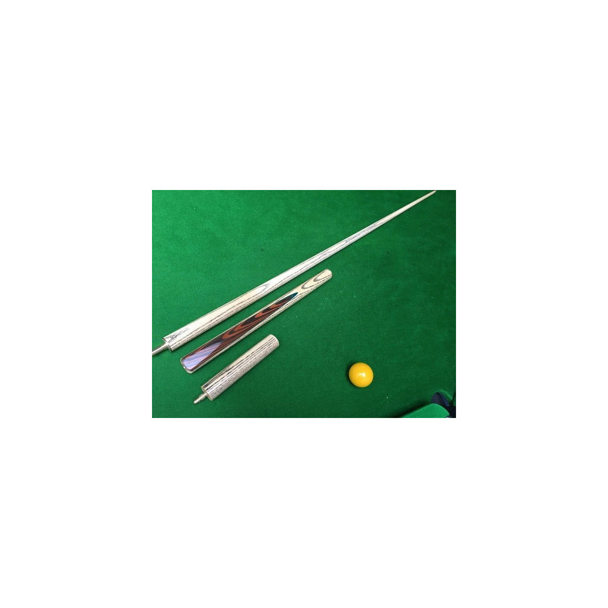 57 inch Handmade/Hand-Spliced Ash Snooker Cue with 9.5mm Tip