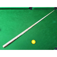 57 inch Handmade/Hand-Spliced Ash Snooker Cue with 9.5mm Tip