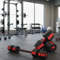 Dumbbells 40KG Adjustable Octagonal Strength Set