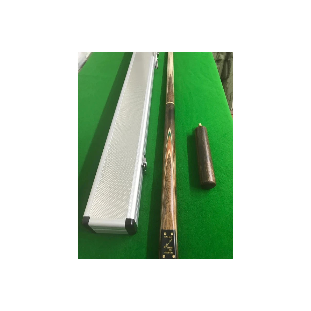 Handmade 3/4 Robin Scott Multi Spliced Ash Snooker / Pool Cue Set with Case