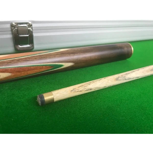 Handmade 3/4 Robin Scott Multi Spliced Ash Snooker / Pool Cue Set with Case