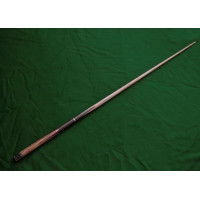 57" Handmade Multi-Spliced Rare Andiroba and Brazilian Cherry Snooker Cue