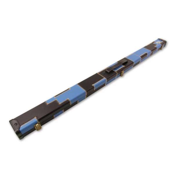 Redwood 3/4 Jointed Ebonised Butt Snooker Pool Cue Set + Black and Blue Case