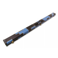 Redwood 3/4 Jointed Ebonised Butt Snooker Pool Cue Set + Black and Blue Case
