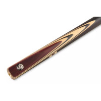 Redwood 3/4 Jointed Ebonised Butt Snooker Pool Cue Set + Black and Blue Case
