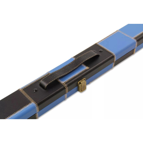 Redwood 3/4 Jointed Ebonised Butt Snooker Pool Cue Set + Black and Blue Case