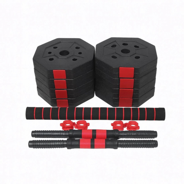 Dumbbells 10KG Adjustable Octagonal Strength Training Set