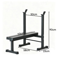 Adjustable Weight Bench Foldable Home Gym Workout Strength Training Press UK