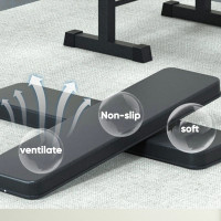 Adjustable Weight Bench Foldable Home Gym Workout Strength Training Press UK