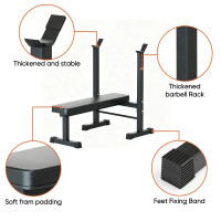 Adjustable Weight Bench Foldable Home Gym Workout Strength Training Press UK
