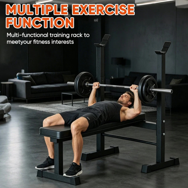 Adjustable Weight Bench Foldable Home Gym Workout Strength Training Press UK