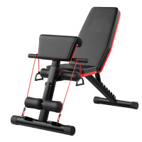 Weight Bench Adjustable Foldable Strength Training Full Body Workout Incline Gym