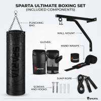 Punch Bag Boxing Bag  2ft 3ft 4ft 5ft Heavy Filled MMA Punching Bag Kick boxing